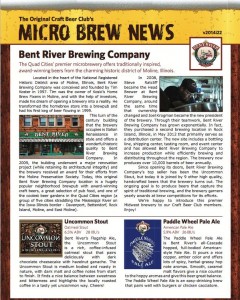 Craft Beer Club Newsletter Example