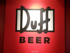 Duff Beer Sign Sighting!